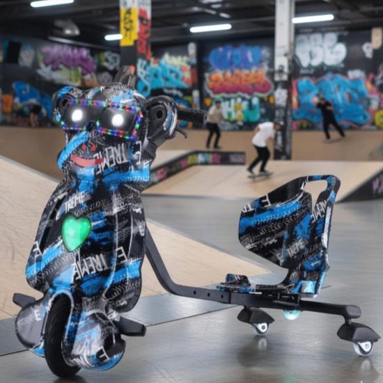 صورة سكوتر درفت 350W مع إضاءة LED - القيادة بأضواء مبهرة